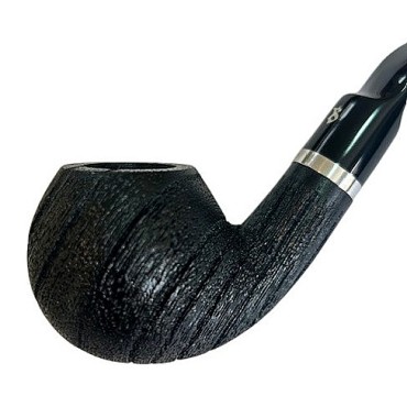 CACHIMBO DE CARVALHO BAZZANELLI PRETO CURVO PITEIRA PRETA B-109