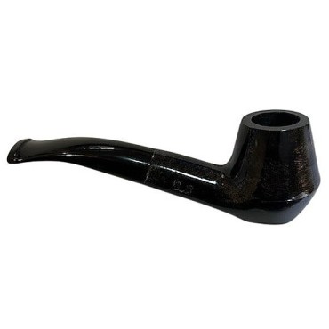 CACHIMBO BERTOLDI ELITE CURVO com piteira de chifre codigo E-21