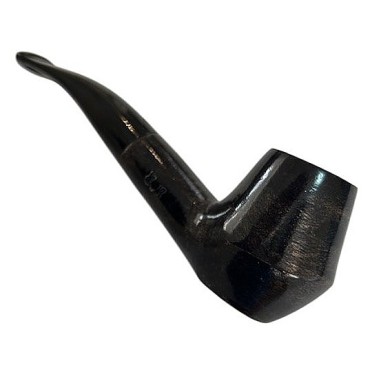 CACHIMBO BERTOLDI ELITE CURVO com piteira de chifre codigo E-21