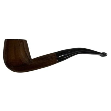 CACHIMBO BERTOLDI HOBBY CURVO MARROM com filtro 9mm codigo H-02