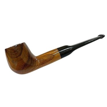 CACHIMBO BERTOLDI HOBBY RETO MARROM CLARO com filtro 9mm codigo H-04