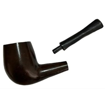 CACHIMBO DE MADEIRA LORD MASSA 500 RETO MARROM