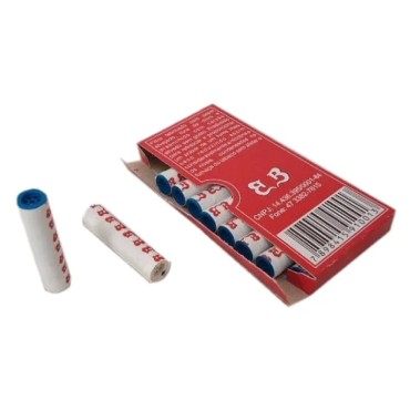 KIT 5 CAIXAS DE FILTRO PARA CACHIMBO BERTOLDI 9mm- Total 50 filtros