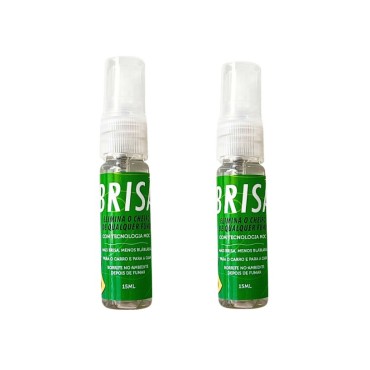 KIT 2 DESODORIZADORES DE AMBIENTES BRISA ULTRA420 SPRAY 15ml cada