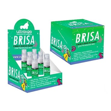 CAIXA COM 6 DESODORIZADORES DE AMBIENTES BRISA ULTRA420 SPRAY 15ml cada