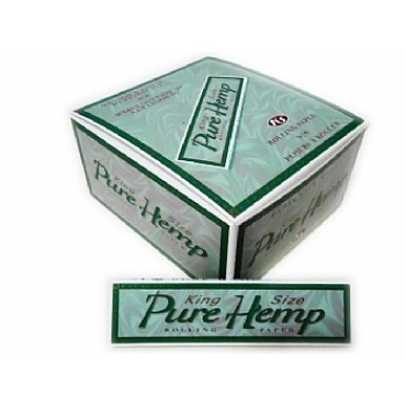 SEDA SMOKING PURE HEMP KING SIZE caixa com 50 livretos