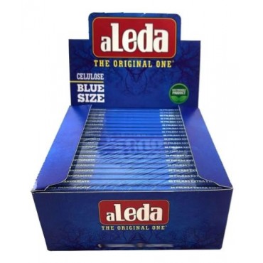 SEDA CELULOSE ALEDA BLUE KING SIZE caixa com 20 livretos