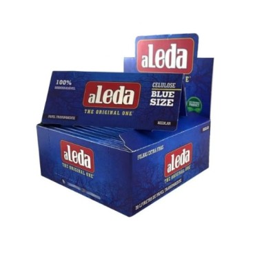 SEDA CELULOSE ALEDA BLUE KING SIZE caixa com 20 livretos