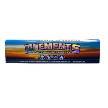 SEDA ELEMENTS SLIM KING SIZE caixa com 50 livretos