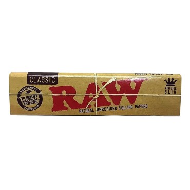 SEDA RAW CLASSIC SLIM KING SIZE caixa com 50 livretos