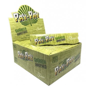 SEDA PAYPAY GO GREEN KING SIZE  caixa com 50 livretos