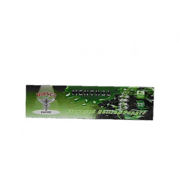 SEDA HORNET KING SIZE AROMA MENTHOL caixa com 25 livretos