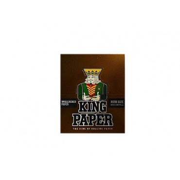 SEDA KING PAPER BROWN 1 1/4 MINI SIZE caixa com 25 livretos