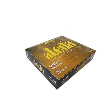 SEDA ALEDA OURO SLIM KING SIZE caixa com 20 livretos