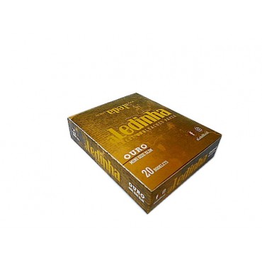 SEDA ALEDINHA OURO SLIM MINI SIZE caixa com 20 livretos