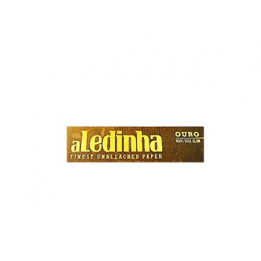 SEDA ALEDINHA OURO SLIM MINI SIZE caixa com 20 livretos