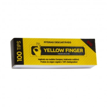 PITEIRA DE PAPEL YELLOW FINGER BIG caixa com 25 blocos