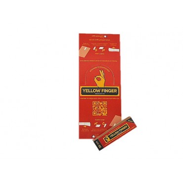 PITEIRA DE PAPEL YELLOW FINGER BROWN caixa com 20 blocos