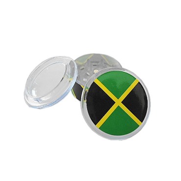 DICHAVADOR ACRÍLICO BOB MARLEY TRANSPARENTE PEQUENO COM PENEIRA 4cm caixa com 12