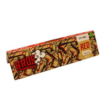 SEDA BROS RED LARGE KING SIZE COM PILÃO caixa com 50 livretos