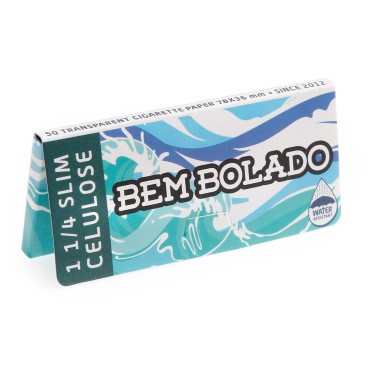 SEDA CELULOSE BEM BOLADO 1 1/4 SLIM MINI SIZE caixa com 20 livretos